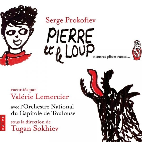 Couverture PIERRE ET LE LOUP (+ LIADOV, RIMSKI-KORSAKOV) de Sergueï PROKOFIEV