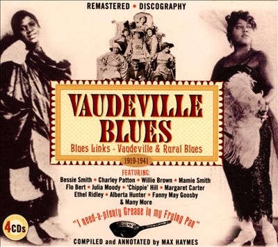 Couverture VAUDEVILLE BLUES 1919 - 1941