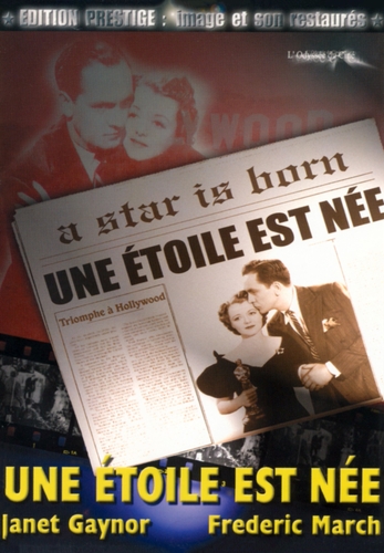 Couverture UNE ÉTOILE EST NÉE de William A. WELLMAN