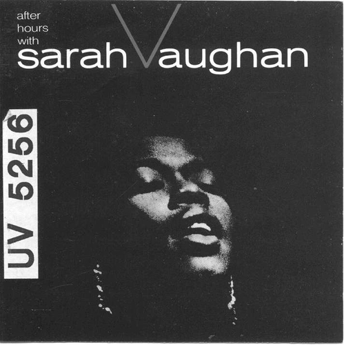 Couverture AFTER HOURS WITH SARAH VAUGHAN de Sarah VAUGHAN