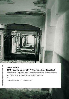 Couverture TWO FILMS - (CM VON HAUSSWOLFF & THOMAS NORDANSTAD)