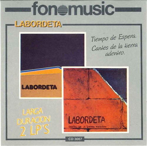 Couverture TIEMPO DE ESPERA - CANTES DE LA TIERRA ADENTRO de LABORDETA