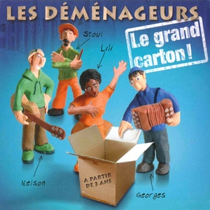 Couverture LE GRAND CARTON de LES DÉMÉNAGEURS