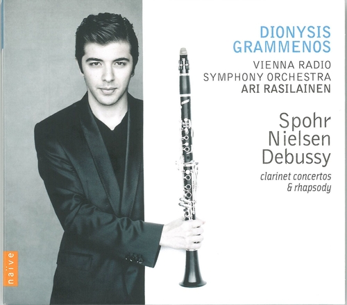 Couverture CONCERTO CLARINETTE 4 (+ NIELSEN / DEBUSSY) de Ludwig SPOHR