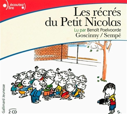 Couverture LES RÉCRÉS DU PETIT NICOLAS de René GOSCINNY & JEAN-JACQUES SEMPÉ