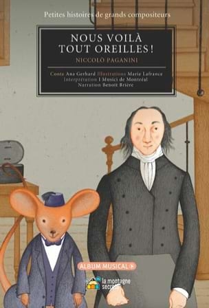 Couverture NOUS VOILÀ TOUT OREILLES ! de Niccolò PAGANINI