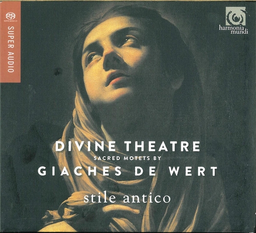Couverture DIVINE THEATRE SACRED MOTETS de Giaches de WERT