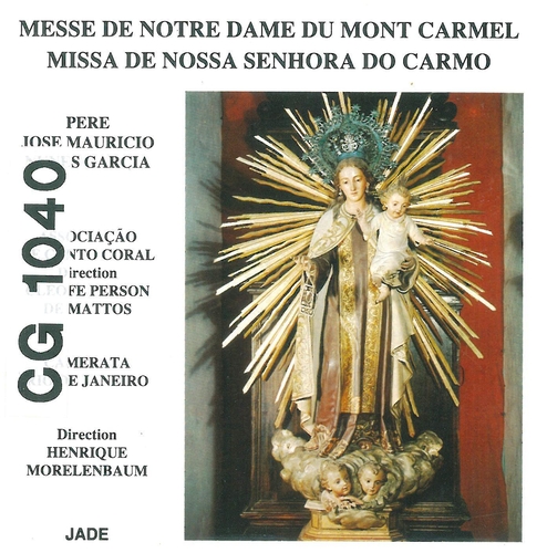 Couverture MISSA DE NOSSA SENHORA DO CARMO de José Mauricio NUNES GARCIA