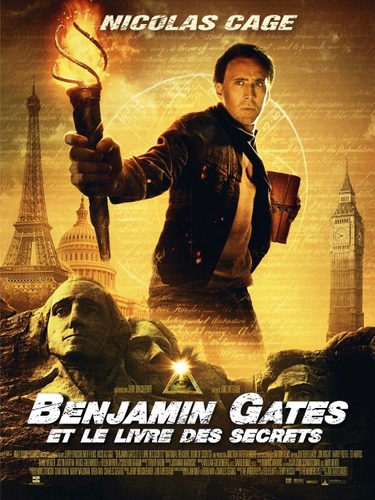 Couverture BENJAMIN GATES ET LE LIVRE DES SECRETS de Jon TURTELTAUB