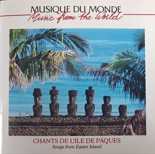 Couverture CHANTS DE L'ÎLE DE PÂQUES de JULIO A. HOTU & FAMILLE