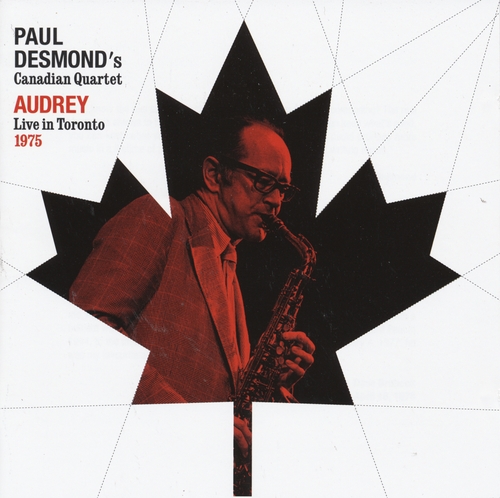 Couverture AUDREY (LIVE IN TORONTO 1975) de Paul DESMOND'S CANADIAN QUARTET