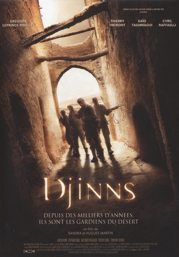 Couverture DJINNS de Hughues MARTIN