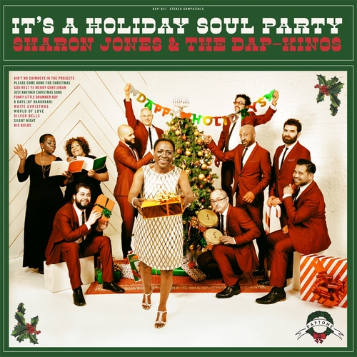 Couverture IT'S A HOLIDAY SOUL PARTY de Sharon JONES & THE DAP-KINGS