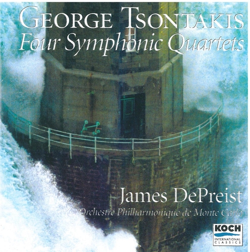 Couverture FOUR SYMPHONIC QUARTETS de George TSONTAKIS
