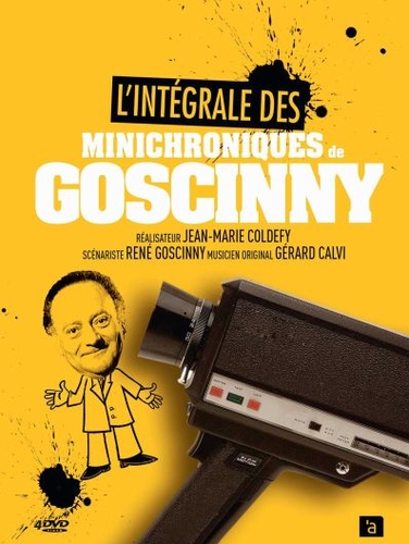 Couverture L'INTÉGRALE DES MINICHRONIQUES DE RENÉ GOSCINNY