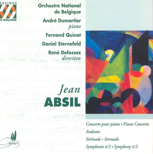 Couverture OEUVRES SYMPHONIQUES de Jean ABSIL