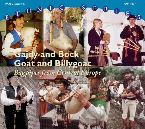 Couverture GAJDY AND BOCK/GOAT AND BILLYGOAT. BAGPIPES FROM CENTRAL EUR