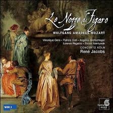 Couverture LE NOZZE DI FIGARO de Wolfgang Amadeus MOZART
