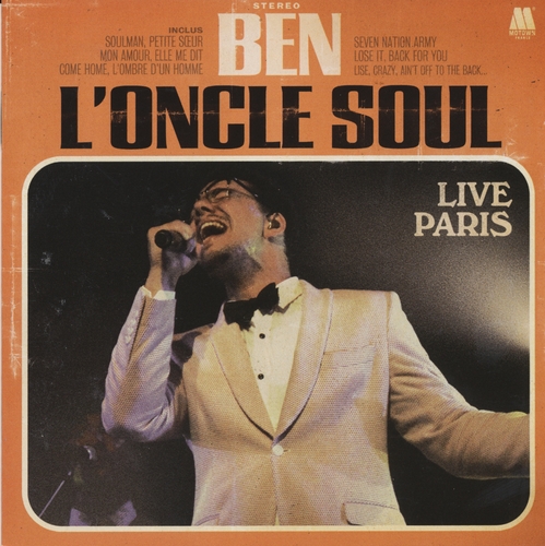 Couverture LIVE PARIS de BEN L'ONCLE SOUL