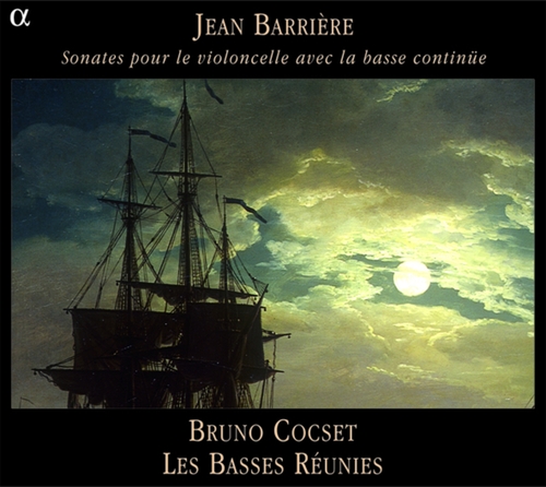 Couverture SONATES POUR LE VIOLONCELLE AVEC LA BASSE CONTINUE de Jean-Baptiste BARRIERE