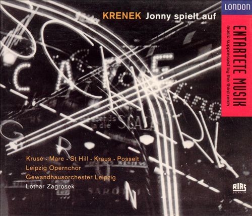 Couverture JONNY SPIELT AUF de Ernst KRENEK