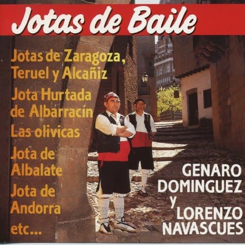 Couverture JOTAS DE BAILE de Genaro DOMINGUEZ & LORENZO NAVASCUES