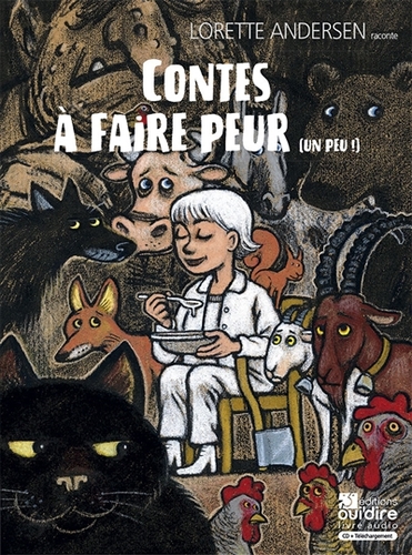 Couverture CONTES À FAIRE PEUR (UN PEU !) de Lorette ANDERSEN