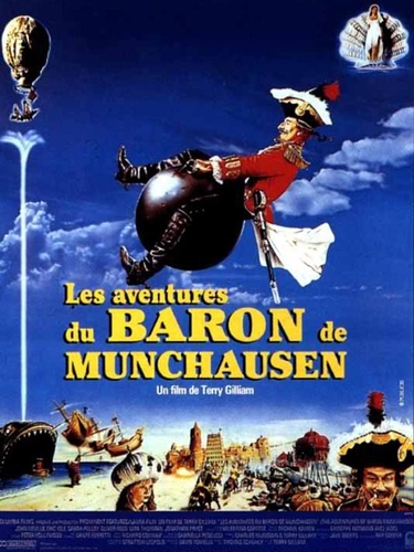 Couverture LES AVENTURES DU BARON DE MUNCHHAUSEN de Terry GILLIAM