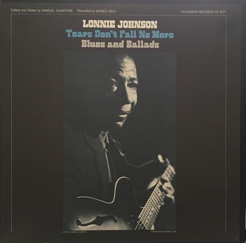 Couverture TEARS DON'T FALL NO MORE (BLUES & BALLADS) de Lonnie JOHNSON