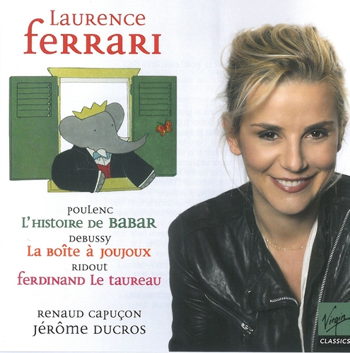 Couverture HISTOIRE DE BABAR (+ DEBUSSY, RIDOUT) de Francis POULENC