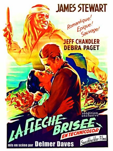 Couverture LA FLÈCHE BRISÉE de Delmer DAVES