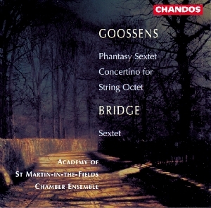 Couverture PHANTASY SEXTET / CONCERTINO OCTUOR CORDES  (+ BRIDGE) de Eugene (Sir) GOOSSENS