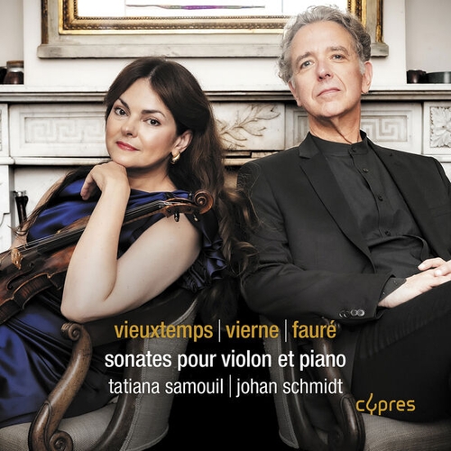Couverture SONATE VIOLON PIANO OP.12 (+ VIERNE) de Henri VIEUXTEMPS