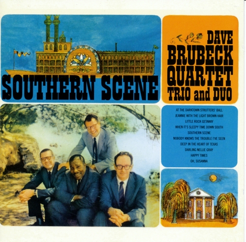 Couverture SOUTHERN SCENE + THE RIDDLE de Dave BRUBECK