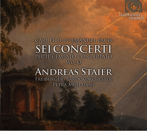 Couverture SEI CONCERTI PER IL CEMBALO CONCERTATO WQ43 de Carl Philipp Emanuel BACH