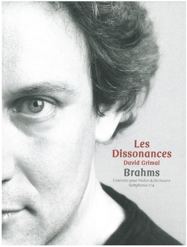 Couverture CONCERTO POUR VIOLON & ORCHESTRE OP.77 / SYMPHONIE N°4 de Johannes BRAHMS
