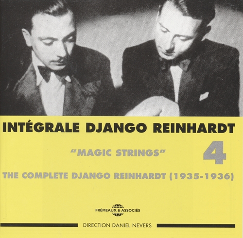 Couverture INTÉGRALE DJANGO REINHARDT, VOL.4: MAGIC STRINGS de Django REINHARDT