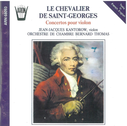 Couverture CONCERTO VIOLON OP.3: 1 RE / OP.5: 1,2 DO,LA / OP.8: 9 SOL de Joseph Boulogne de SAINT-GEORGES