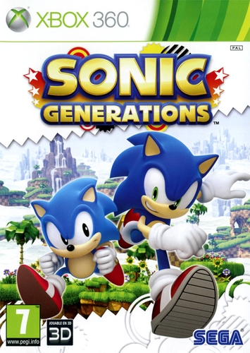 Couverture SONIC GENERATIONS- XBOX360