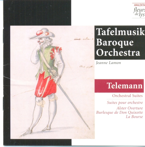 Couverture 3 SUITES POUR ORCHESTRE de Georg Philipp TELEMANN
