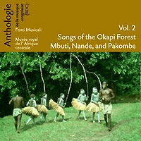 Couverture ANTH. DE LA MUS. CONGOLAISE VOL.2: SONGS OF THE OKAPI FOREST