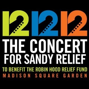 Couverture 12-12-12: THE CONCERT FOR SANDY RELIEF