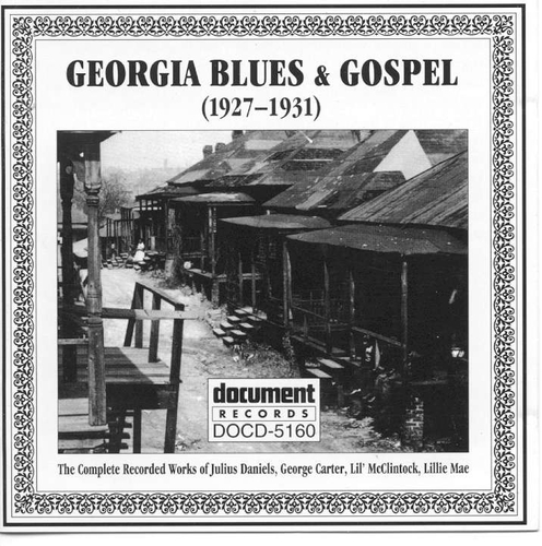 Couverture GEORGIA BLUES & GOSPEL 1927-1931 de GEORGIA