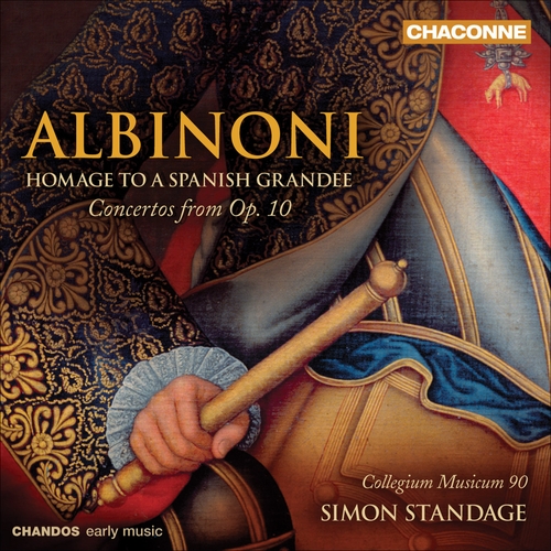 Couverture HOMAGE TO A SPANISH GRANDEE (CONCERTOS FROM OP.10) de Tommaso ALBINONI