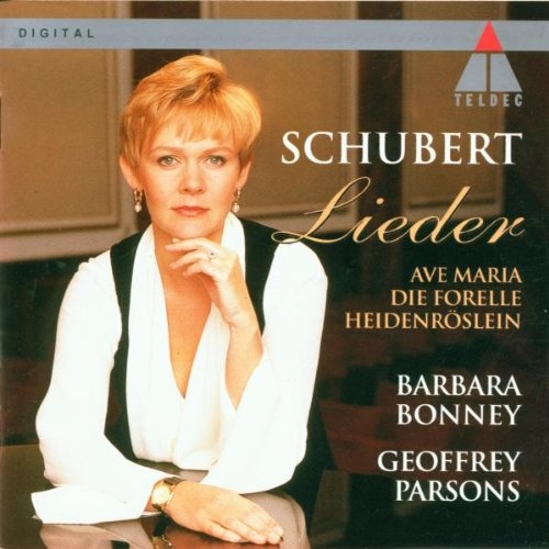 Couverture LIEDER de Franz SCHUBERT