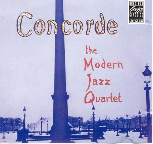 Couverture CONCORDE de THE MODERN JAZZ QUARTET