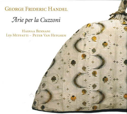 Couverture ARIE PER LA CUZZONI de Georg Friedrich HAENDEL