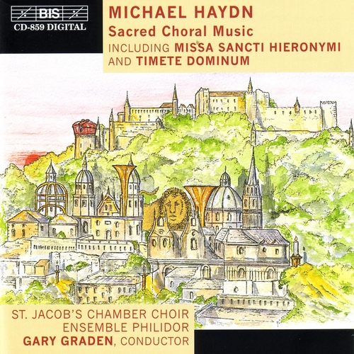 Couverture MISSA SANCTI HIERONYMI / TIMETE DOMINUM / ... de Michael [Johann] HAYDN