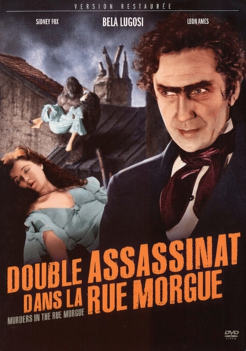 Couverture DOUBLE ASSASSINAT DANS LA RUE MORGUE de Robert FLOREY
