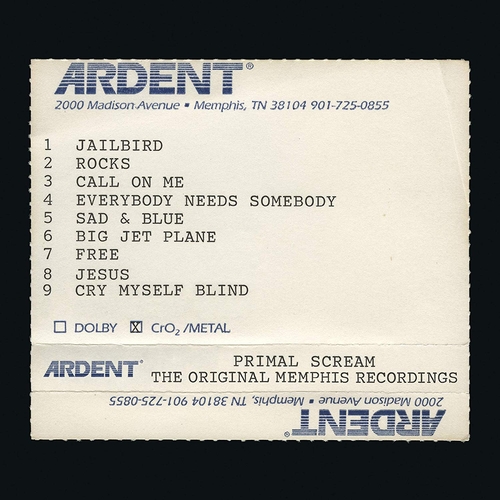 Couverture GIVE OUT BUT DON'T GIVE UP (THE ORIGINAL MEMPHIS RECORDINGS) de PRIMAL SCREAM